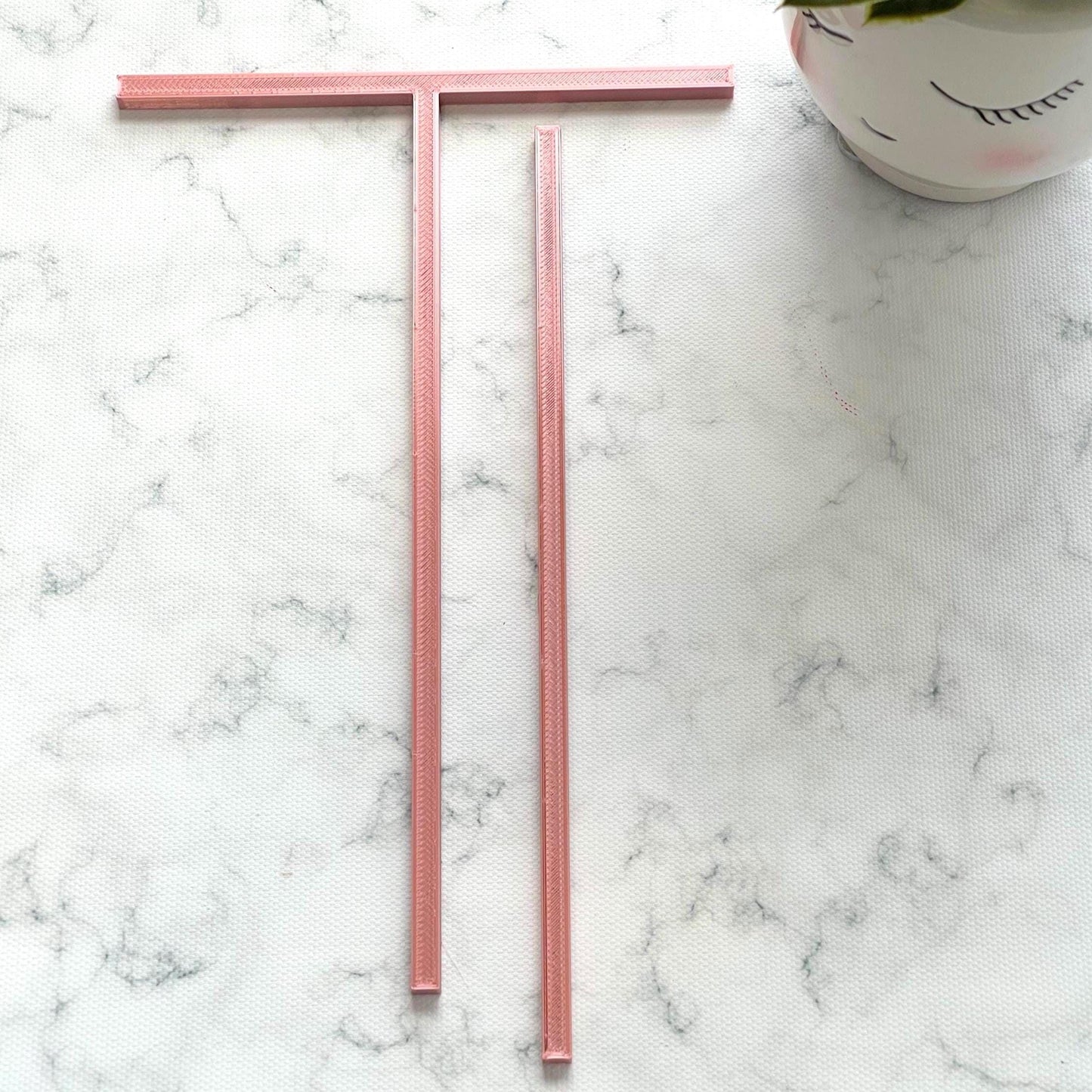 Bookbinding Ruler Set: T Shapes PLA Starter Tool Kit