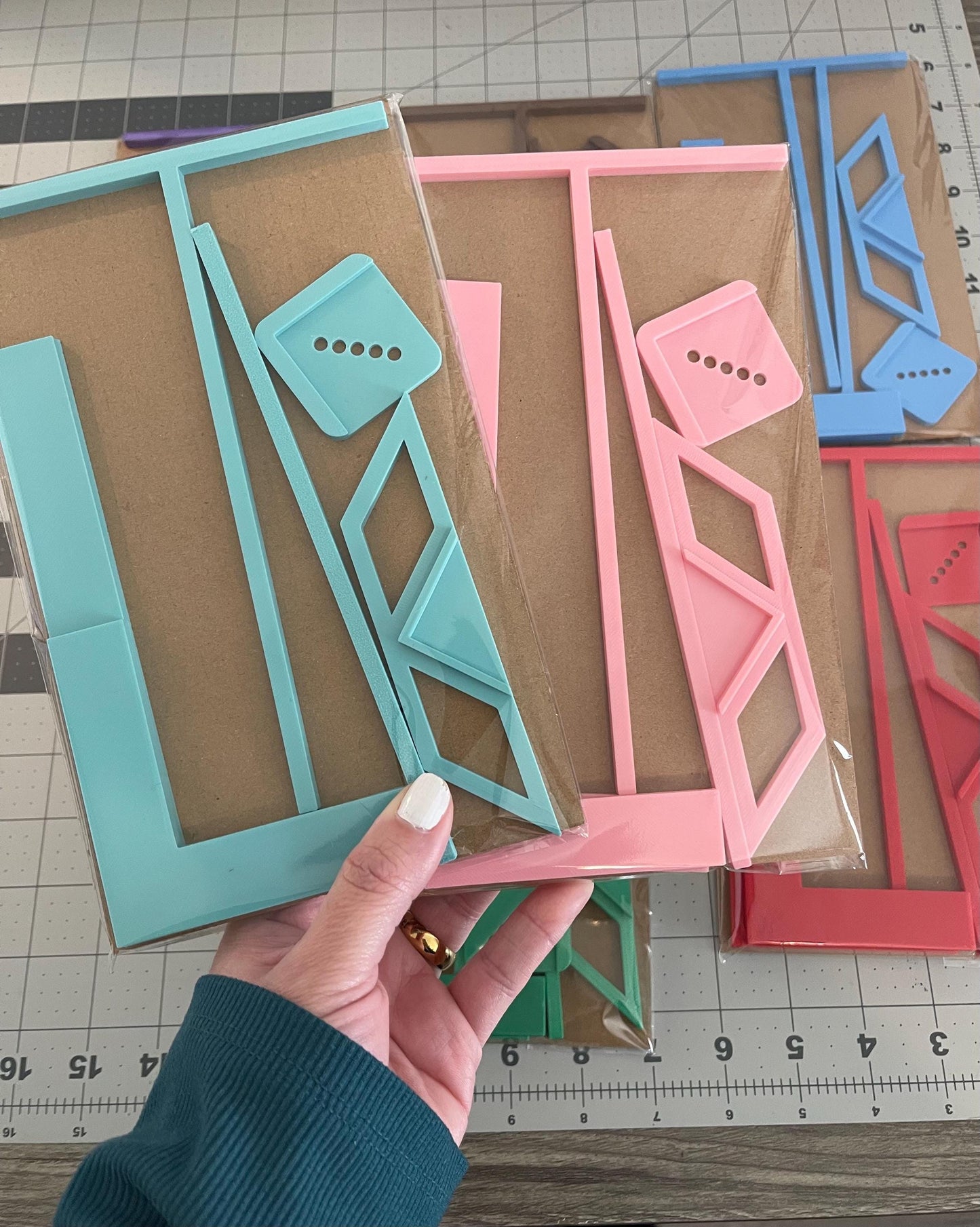 Bookbinding Ruler Set: PLA Starter Tool Kit, Free Eyelet Guide Tool